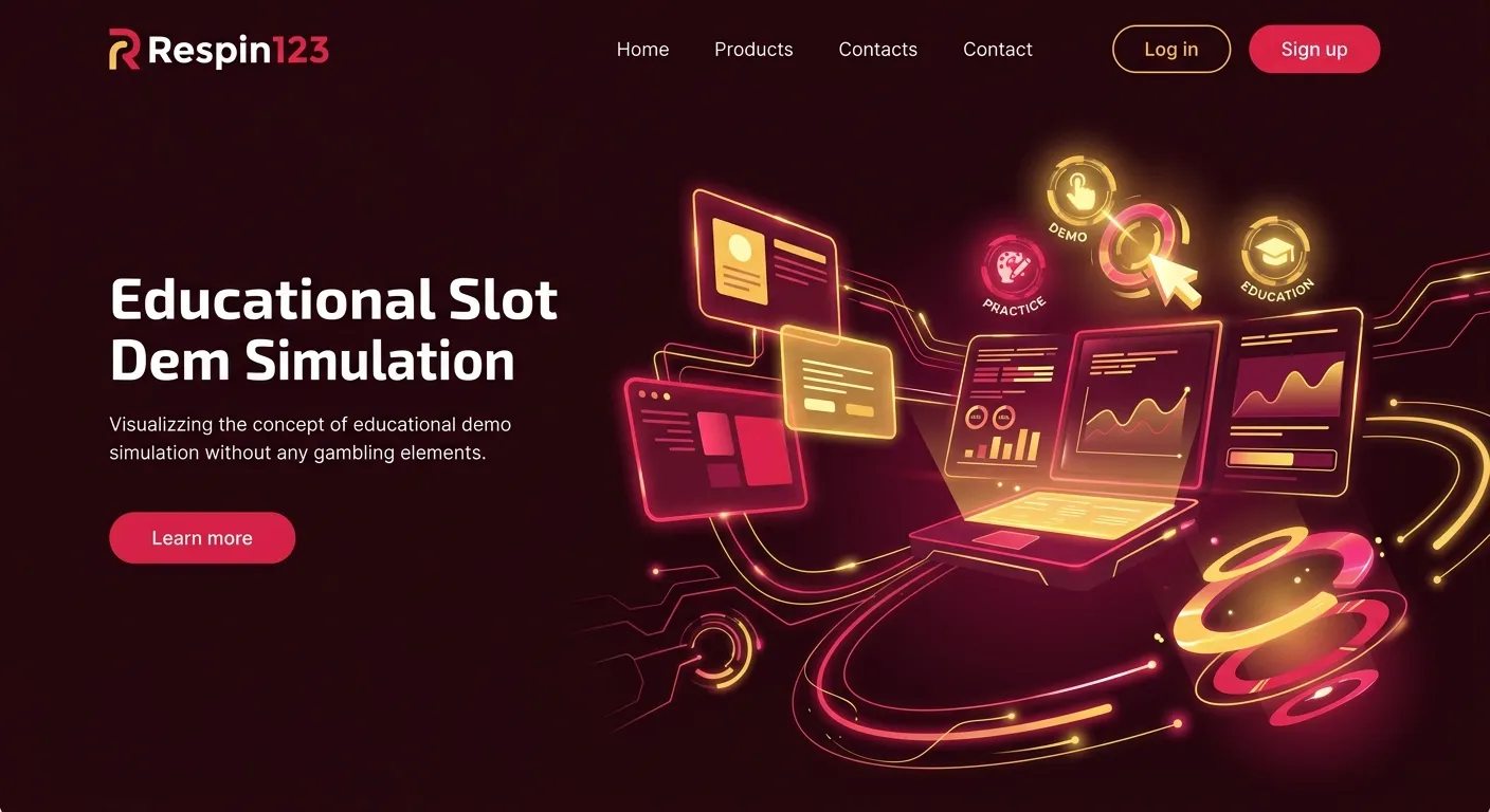 Simulasi edukasi akun demo slot di portal Respin123