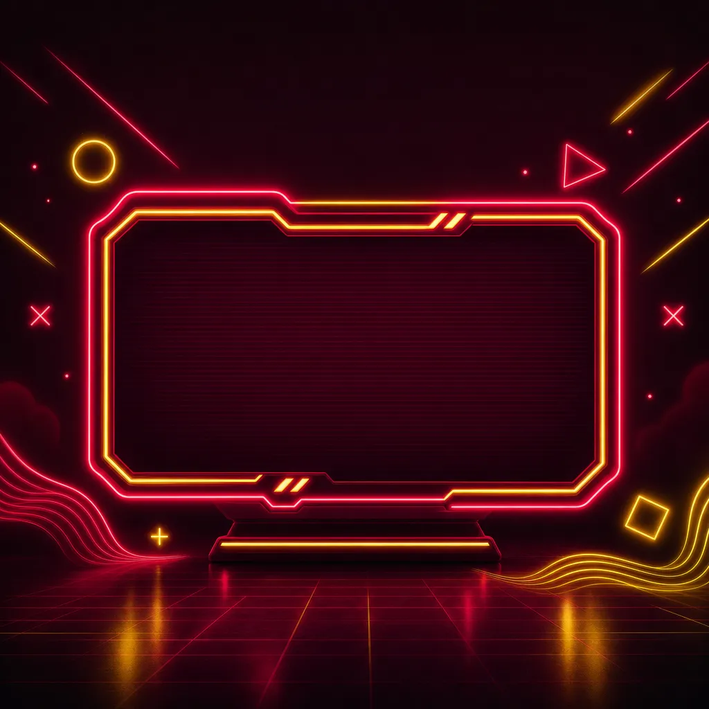 Papan retro neon komunitas respin123 resmi
